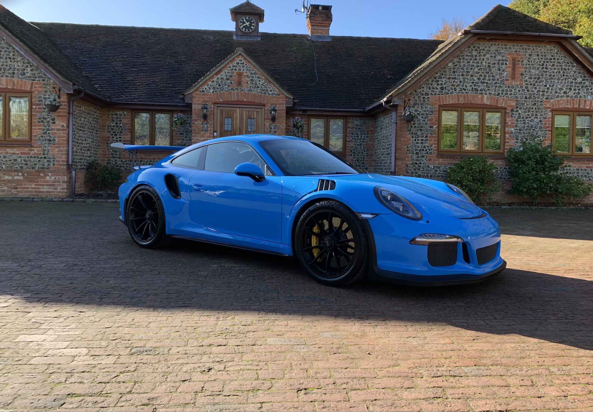Porsche 991 GT3 RS Riviera Blue for sale with Redline Engineering UK
